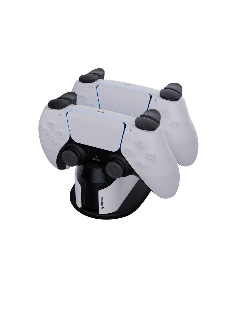 سباركفوكس SparkFox PS5 Dual Controller Charging Dock – W20P504 - Image 3