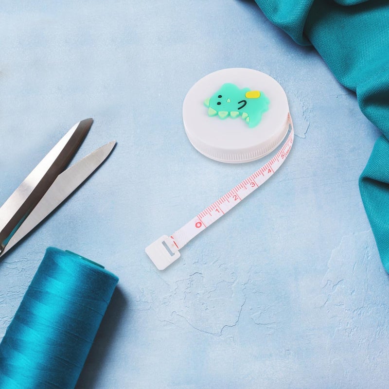 4Pcs Mini Cartoon Retractable Soft Tape Measure Set For Body Sewing Tailoring And Travel - Image 5