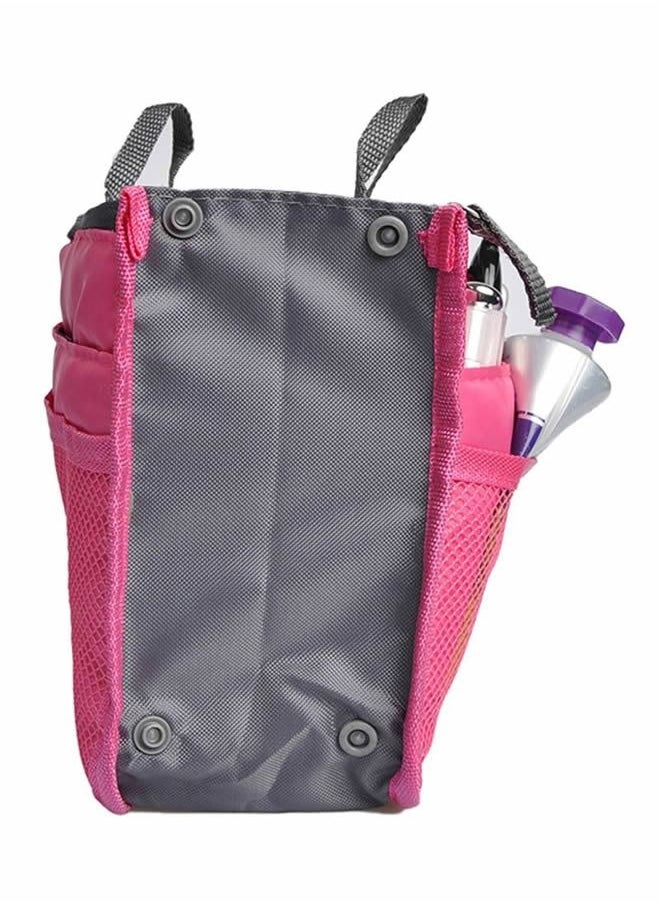 Umiwin - 13 Pocket Ladies Hand Bag Organizer Rose Red - Image 1