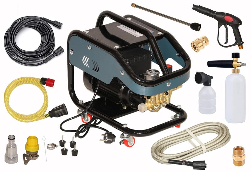 Digital Craft Digital Craft 3000W Commercial Home HighPower Induction Car Wash Equipment Brush Car Water Pump Self ToolHigh Pressure Clean MachineSnow Foam Lance GunWasher Pipe 8MTR with Connector  - Image 1