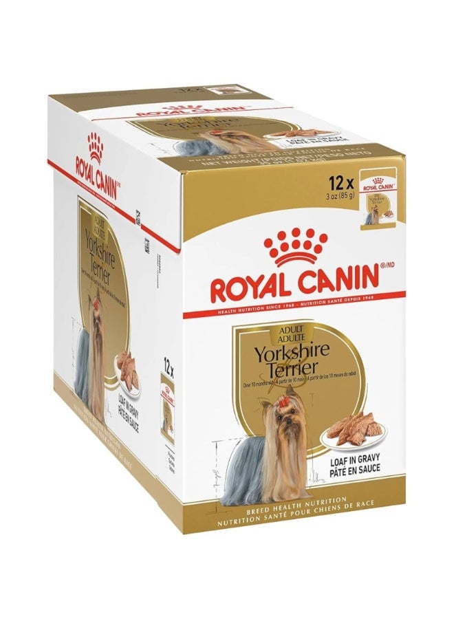 Royal Canin Breed Health Nutrition Yorkshire Adult Dog Wet Food - 12X85G - Image 2