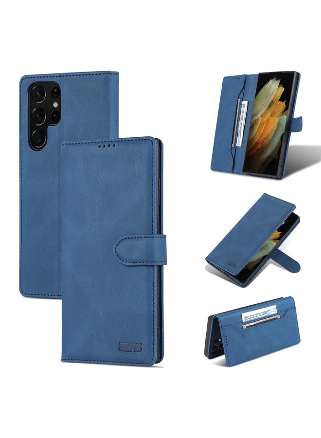 The Bros Case For Samsung Galaxy S22 Ultra Dream II Skin Feel PU+TPU Horizontal Flip PU Phone Case