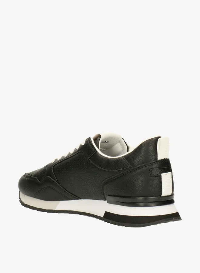 GAP Men's Logo Detailed Sneakers with Lace-Up Closure
