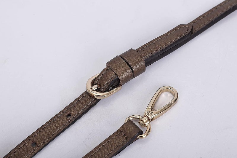 Live Up Full Grain Purse Strap Genuine Leather Replacement for Cross Body Bag Handbags - Image 4