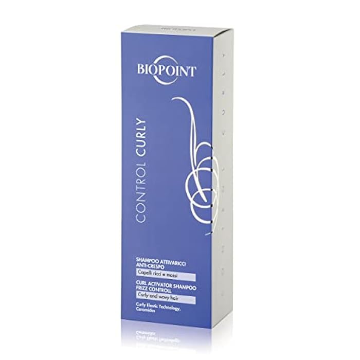 BIOPOINT Anti-Frizz and Anti-Crespo Curl and Wave Shampoo - Hydrating Formula for Defined, Elastic Curls - Image 2
