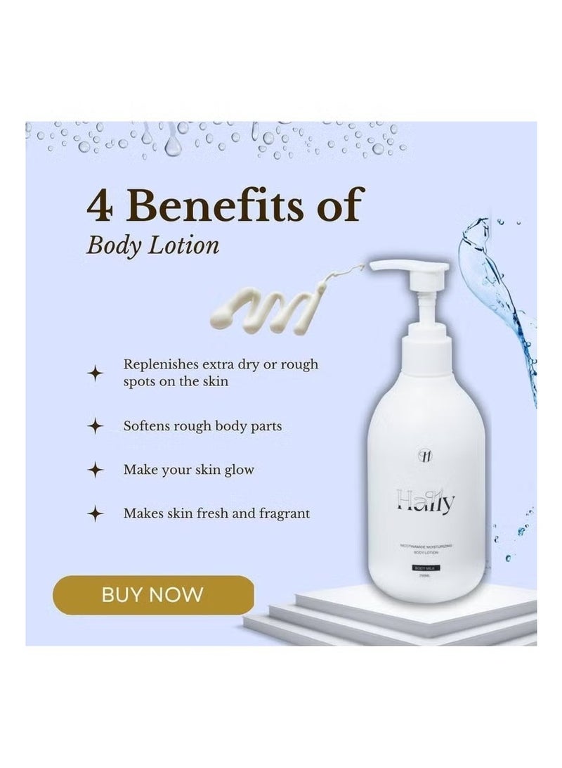 Hally Nicotinamide Body Lotion - Image 5