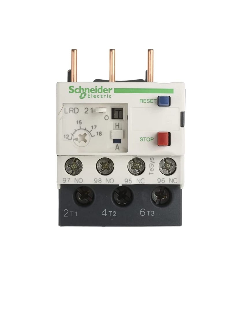 Schneider Electric Schneider Electric Thermal Overload Relay - 1NO/1NC, 12 → 18 A F.L.C, 18 A Contact Rating, 3P – LRD21  - Image 3