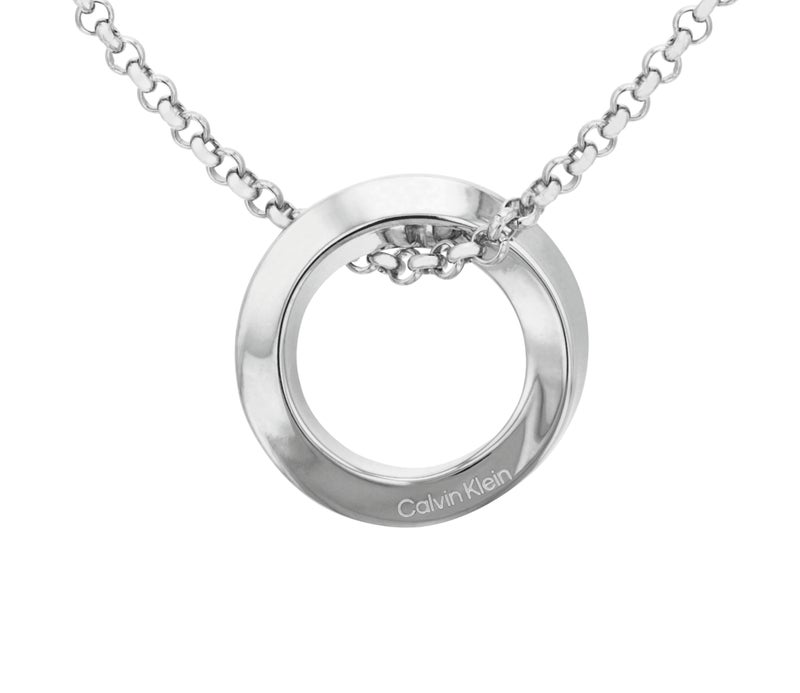CALVIN KLEIN Twisted Ring Long Necklace  - Image 3