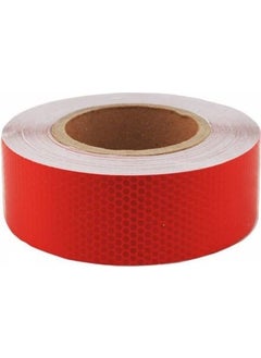 10 cm x 5 Meters Phosphor Tape Red with Honeycomb