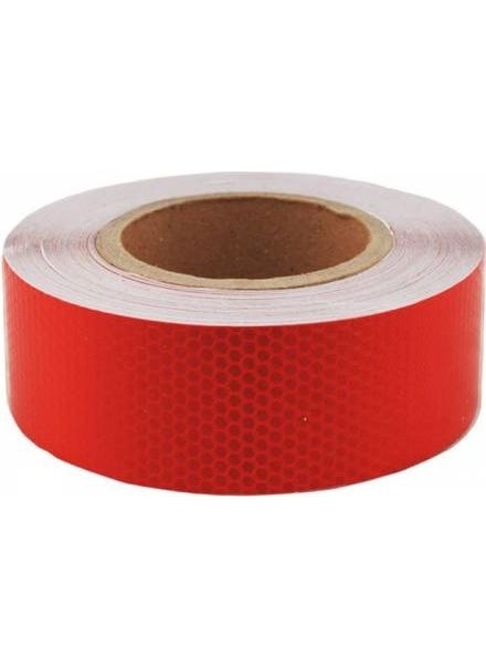 Carub 10 cm x 5 Meters Phosphor Tape Red with Honeycomb 