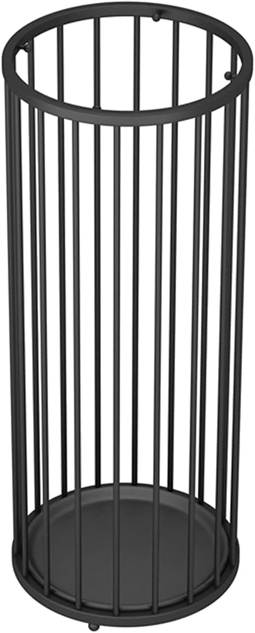 Decorlay Wrought Iron Umbrella Stand Rack, Free Standing Umbrella Holder For Canes,Walking Sticks Rustproof And Easy To Clean, Home,Office (Black) - Image 4