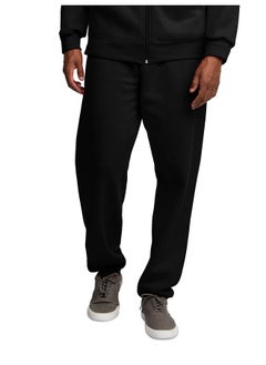 FRUIT OF THE LOOM Mens Eversoft Fleece & Joggers (Regular Big Man) Sweatpants, Elastic Bottom Black, Medium Us  - Image 2