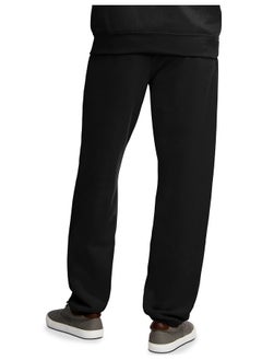 FRUIT OF THE LOOM Mens Eversoft Fleece & Joggers (Regular Big Man) Sweatpants, Elastic Bottom Black, Medium Us  - Image 3