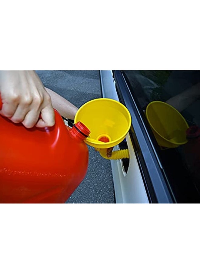 Fuel Tank With Filter And Flexible Extension