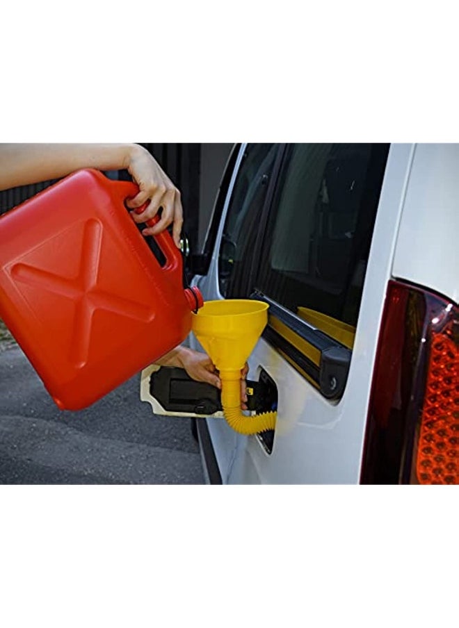 Fuel Tank With Filter And Flexible Extension