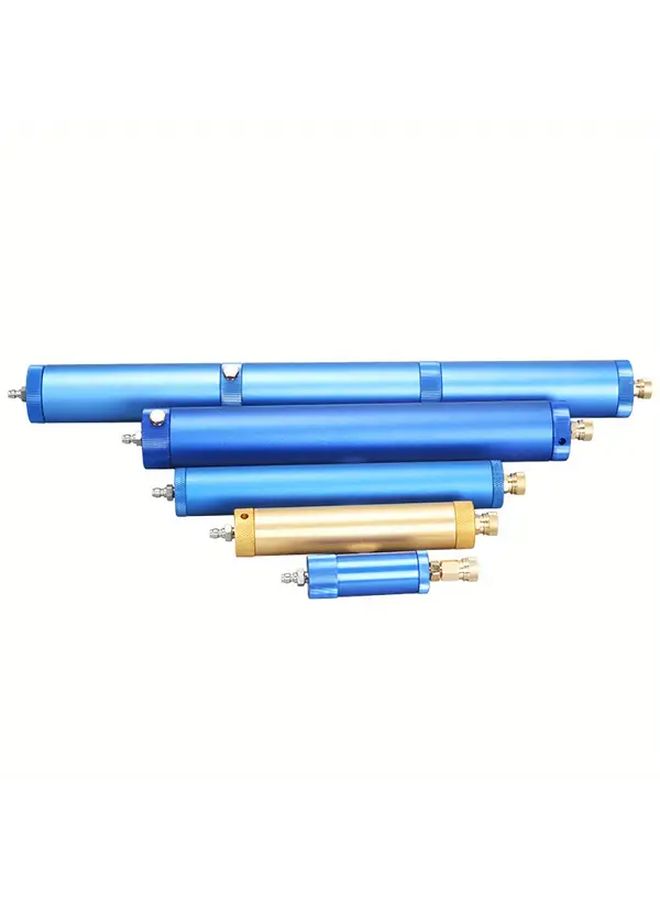 Upgraded Oil Water Separator For Air Compressor Blue Dual Layer Filter Pneumatic Equipment Workshop - Image 4