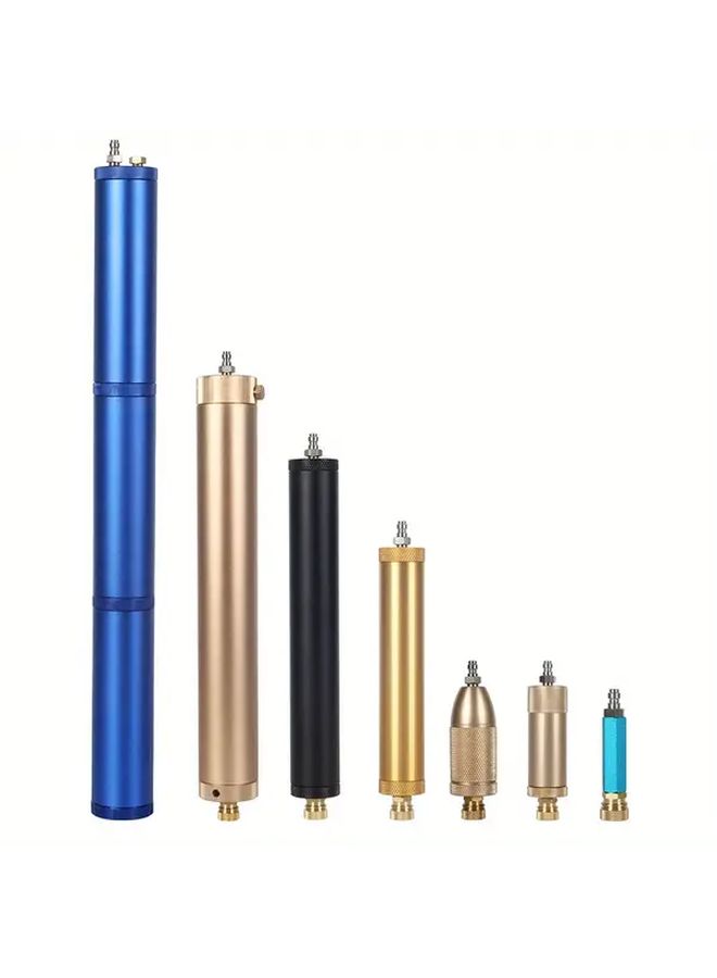 Upgraded Oil Water Separator For Air Compressor Blue Dual Layer Filter Pneumatic Equipment Workshop - Image 1
