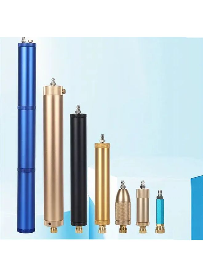 Upgraded Oil Water Separator For Air Compressor Blue Dual Layer Filter Pneumatic Equipment Workshop - Image 2