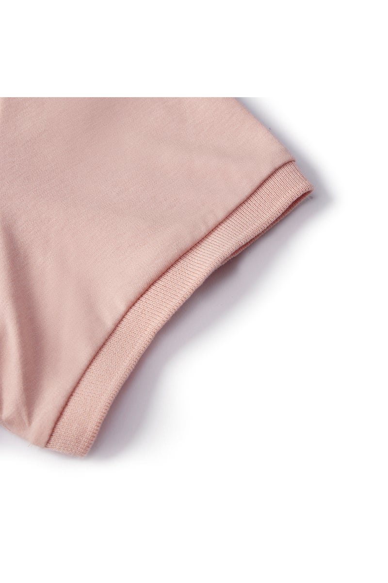 GIORDANO Pink Liquid Touch Polo for Women - Image 5