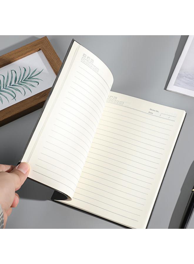 Bluejw In Stock Sheep Skin Business Notepad Simple Solid Color Soft Leather Large Notepad A6 Classic Student A5 Notebook - Image 5