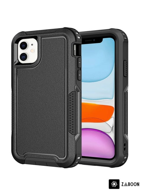 Protective Case For iPhone 11 3 in 1 PC + TPU Shockproof