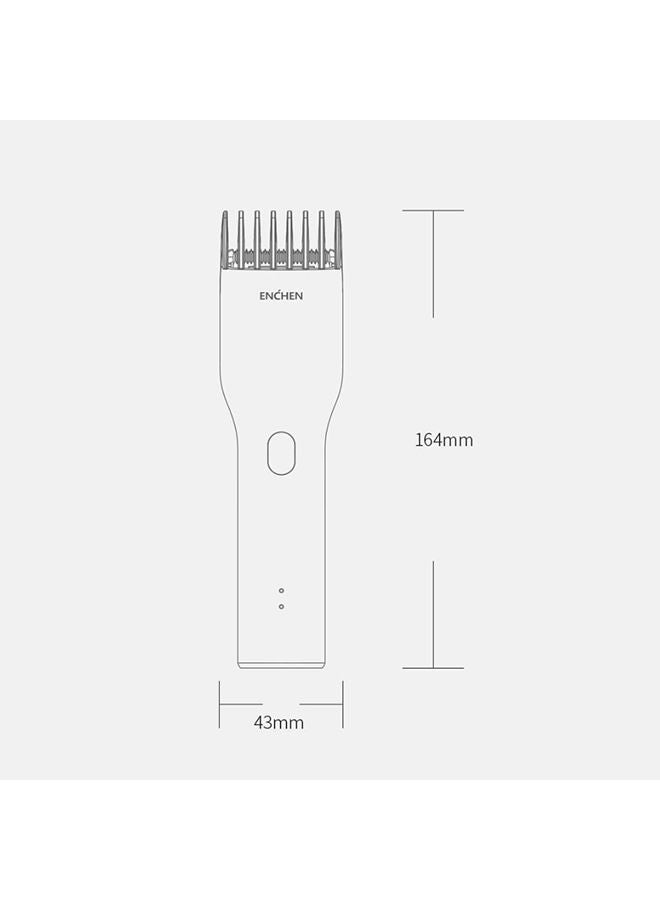 NIBEMINENT Enhcen Boost Hair Trimmer White 17.00X4.00X9.00cm - Image 5