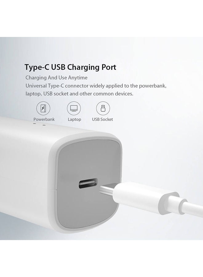 NIBEMINENT Enhcen Boost Hair Trimmer White 17.00X4.00X9.00cm - Image 3