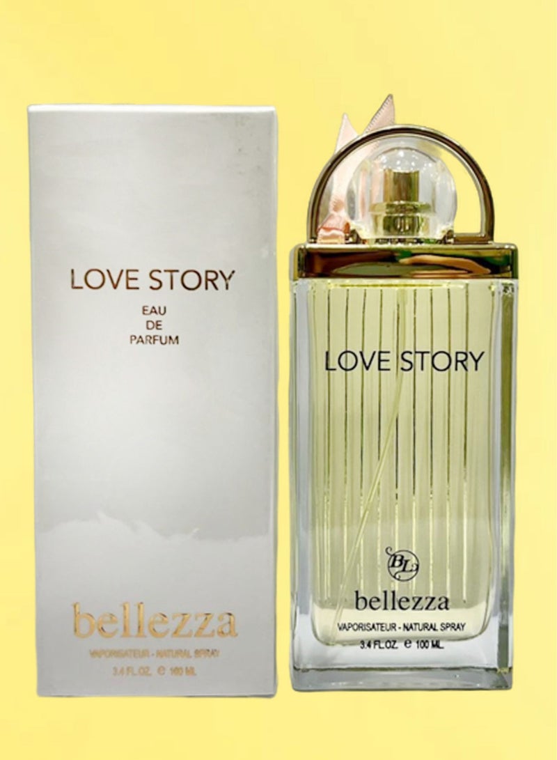 بيليزا 4 قطع عطر لف ستوري 100 مل EDP - Image 2