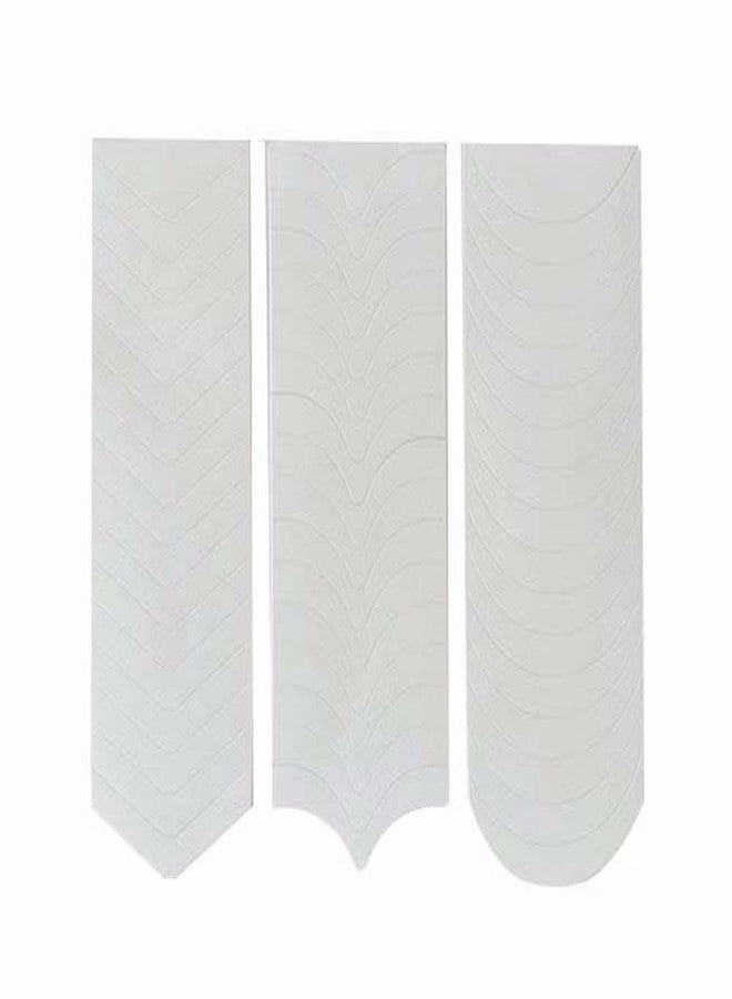 FOK Set Of 5Pc Plastic Nail Art Stamping Image Plate, Scrapper And French Manicure Tip Sticker With 1Pc Nail Art Tape (Random Color/Design) - Image 5