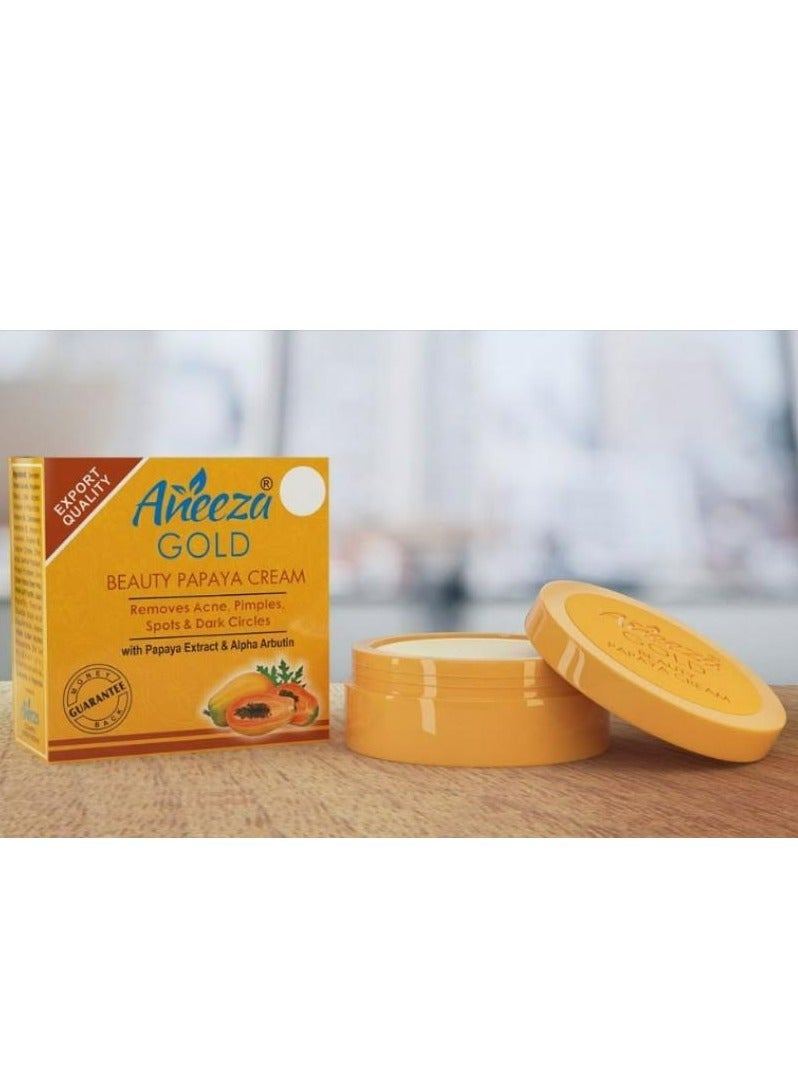 Aneeza Beauty Papaya Cream Removes Acne Pimples Spots And Dark Circles 2 Pcs - Image 2