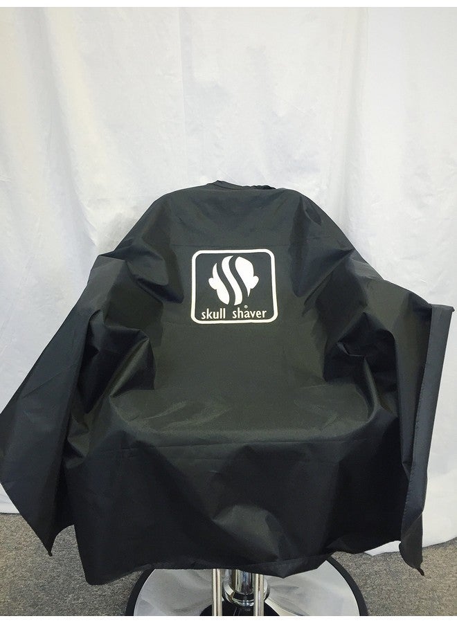 Skull Shaver Barber Hair Cutting Cape - Image 1