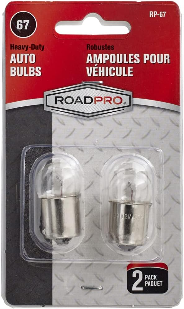 RoadPro RoadPro RP67 Clear 67 Heavy Duty Replacement Bulbs for License Plates  - Image 5
