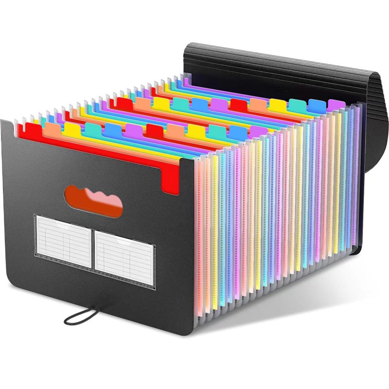 Best Selling Color Liner Organ Bag Examination Paper Data Book Student Office Large Capacity Storage Classified File Bag - Image 5