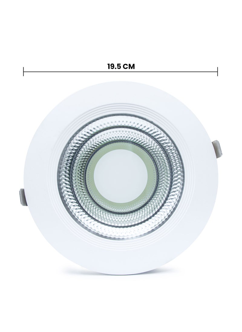 Duravel Duravel Round Slim Downlight Led 20W - Downlight Ceiling Light | Natural Cool White 6500K | Long Life Burning Hours | Energy Saving| Ideal for Home Hotel Restaurants & More  - Image 4