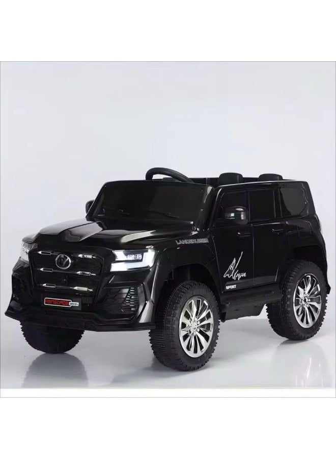 TOYOTA Large electric car for children, new design, 12V, double door, 2 seats, suitable for ages 2-13 years, with remote control. - Image 1