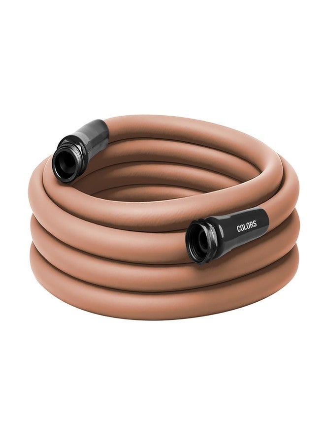 خرطوم حديقة Flexzilla Colors™ ذو قبضة قياسية 5/8 بوصة × 25 قدمًا 3/4 بوصة - 11 1/2 وصلات GHT، طين أحمر - Image 1