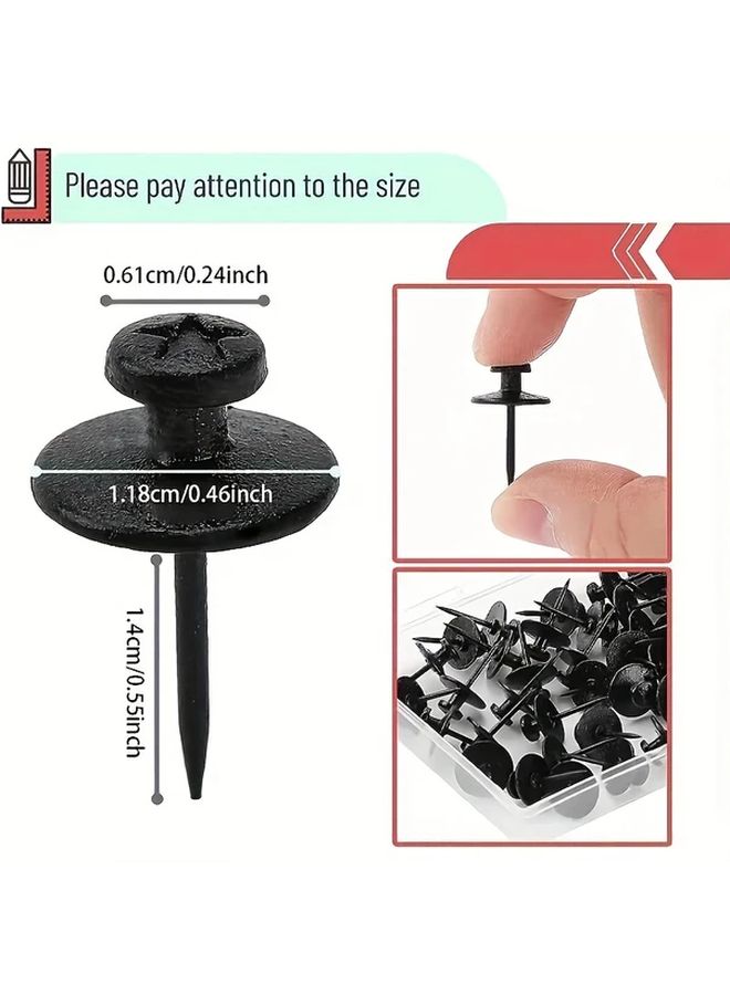 25 Double Head Hanging Nails For Picture Frames And Wall Decor - Image 2