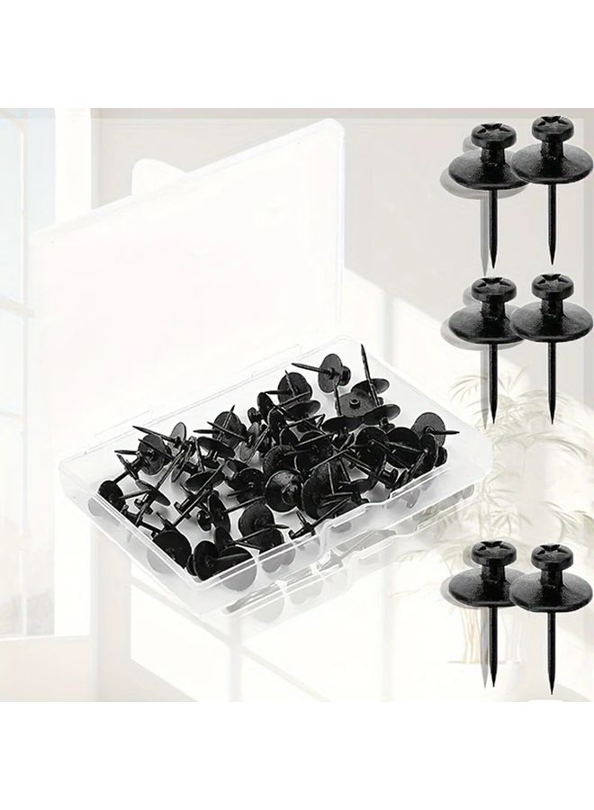 25 Double Head Hanging Nails For Picture Frames And Wall Decor - Image 1