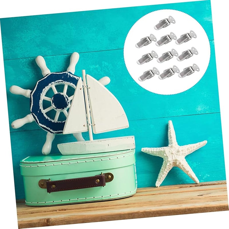 Heavy Duty Spring Lock Buckles 10pcs Iron Toggle Latch For Cases Cabinets Boxes - Image 5