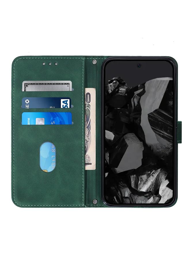 S-TOP Case For Google Pixel 9 Pro Crossbody 3D Embossed Flip Leather Phone Case - Image 5