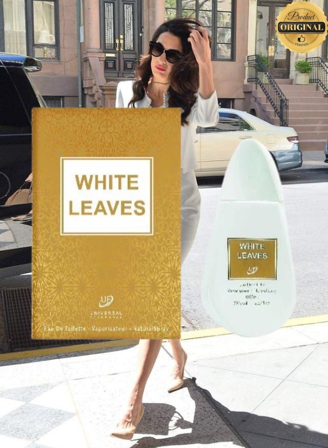 Uf 7 Pieces White Leaves UF Perfume EDT 85ML - Image 2