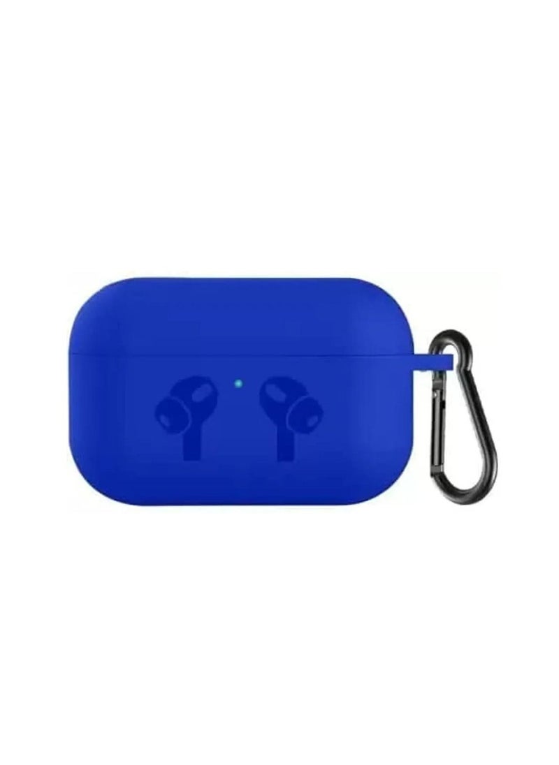 Generic - Protective Case for Apple AirPods Pro , with Keychain, blue - Image 1