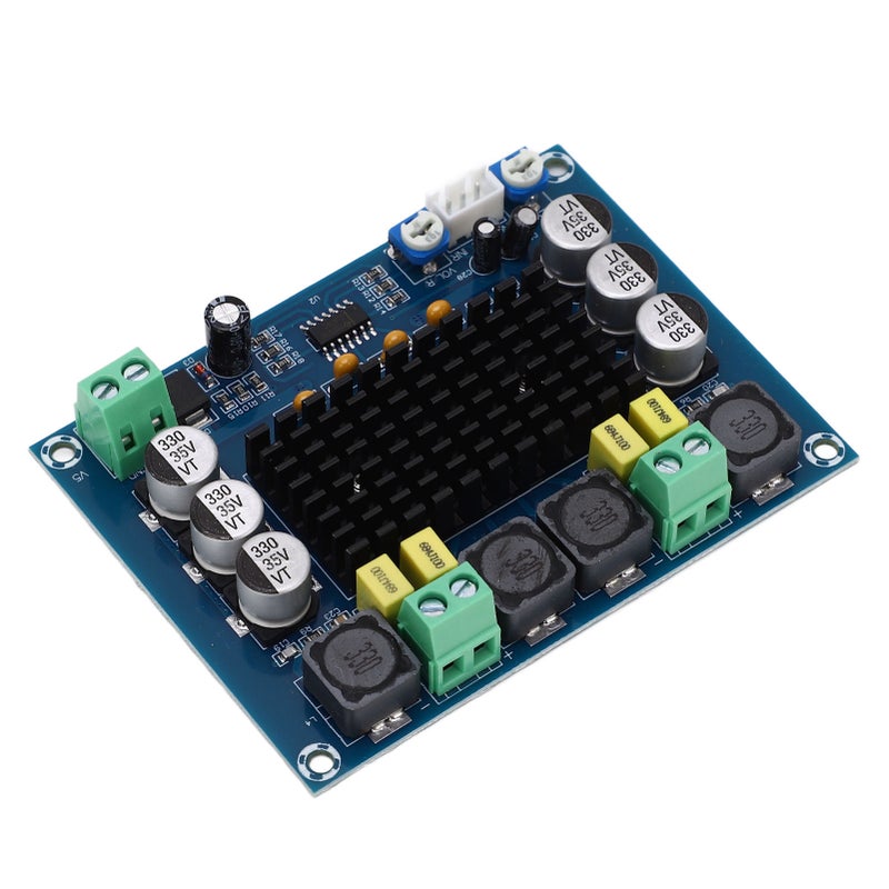 Digital Power Amplifier Board Dual Channel Audio Amplification Module with Cable 2x120W XH‑M543 - Image 5