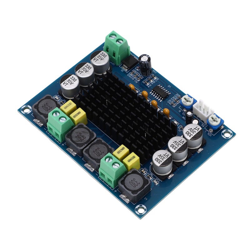 Digital Power Amplifier Board Dual Channel Audio Amplification Module with Cable 2x120W XH‑M543 - Image 3