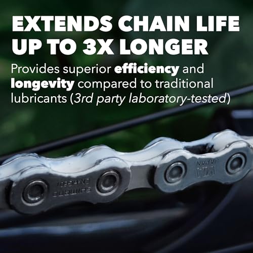 SILCA Super Secret Bike Chain Lube, 8 oz - Liquid Chain Wax to Clean, Smooth & Silence - Ultra Fast Bike Lube - Special Formula for Friction Reduction & Improved Wattage Output in All Weather - Image 2