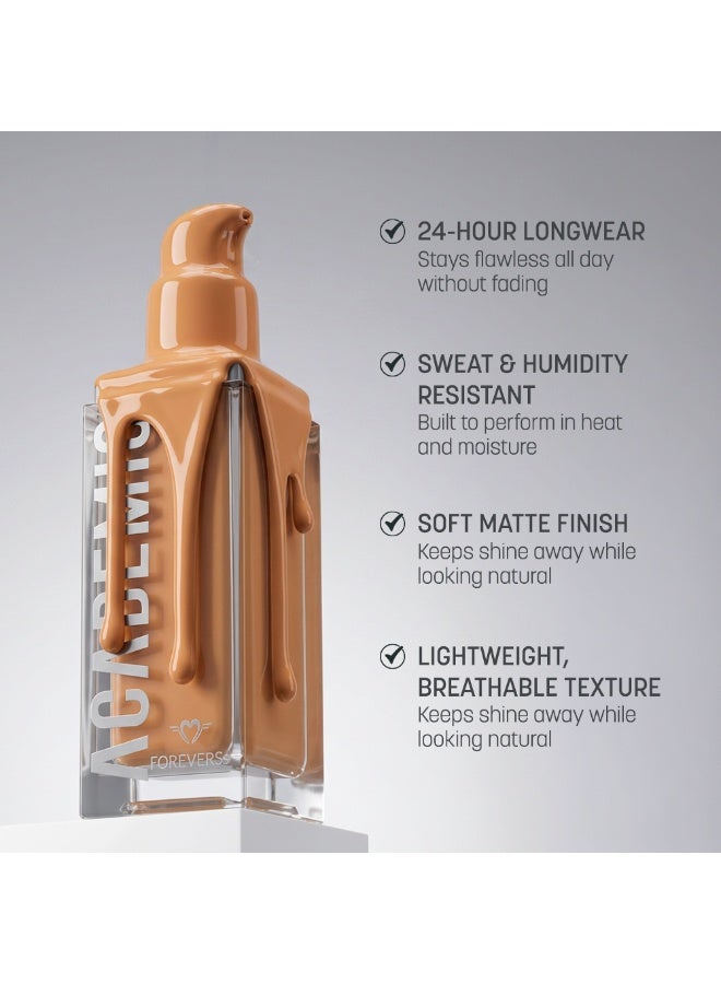 فور إيفر52 Forever52 Academic True Definition Foundation - Soft Matte, 24-Hour Wear, Hydrating Sand-FAC3.20 - Image 3