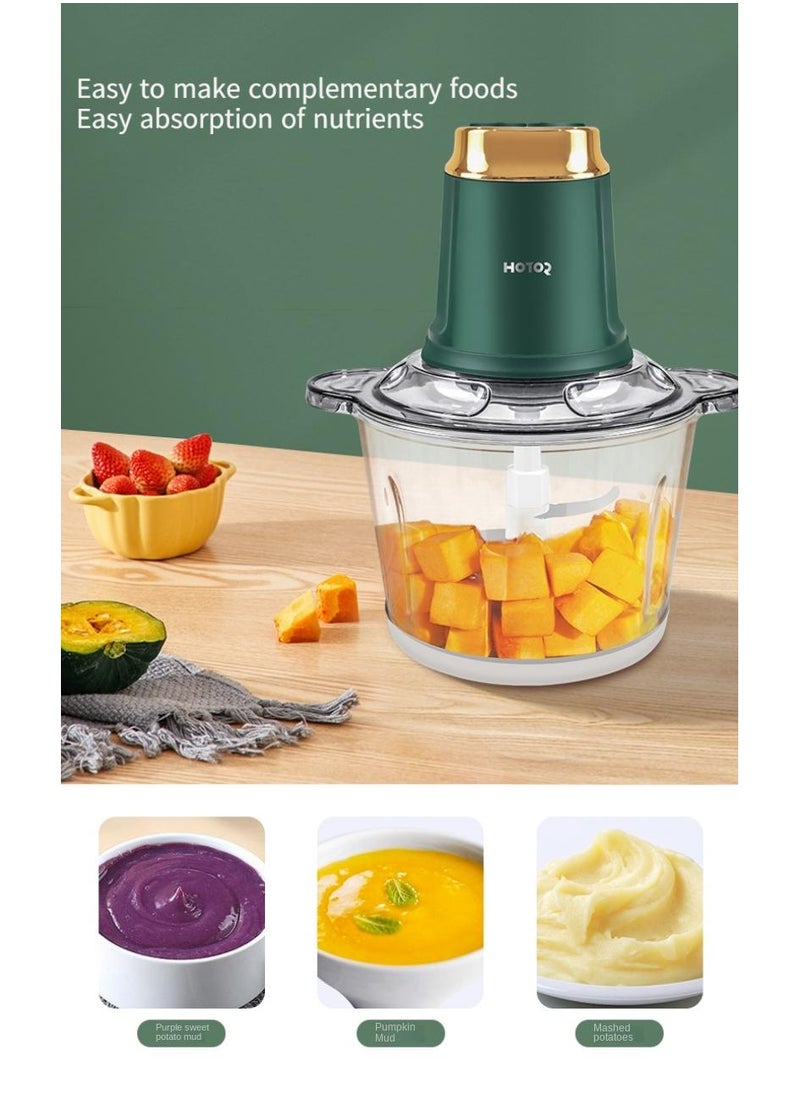 Food Processors 3L Electric Chopper Kitchen Blenders,Mini Blender Mixers Food Chopper Electric Grinder Mini Processors with Glass Bowl for Food,Meat,Vegetables,Fruits,Spice and Nuts with 2 Speed - pzsku/ZDC642873F7B687F62829Z/45/_/1730197817/18e59be8-496a-4ba9-b920-fa3a09e31ded