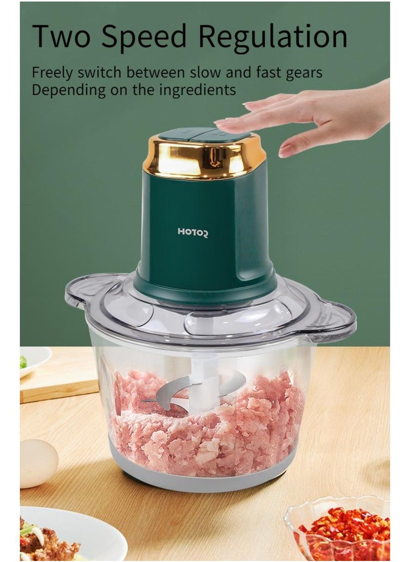 Food Processors 3L Electric Chopper Kitchen Blenders,Mini Blender Mixers Food Chopper Electric Grinder Mini Processors with Glass Bowl for Food,Meat,Vegetables,Fruits,Spice and Nuts with 2 Speed - pzsku/ZDC642873F7B687F62829Z/45/_/1730197836/8fbc4e6b-3daf-4e1c-8177-c98ffe4afe8e