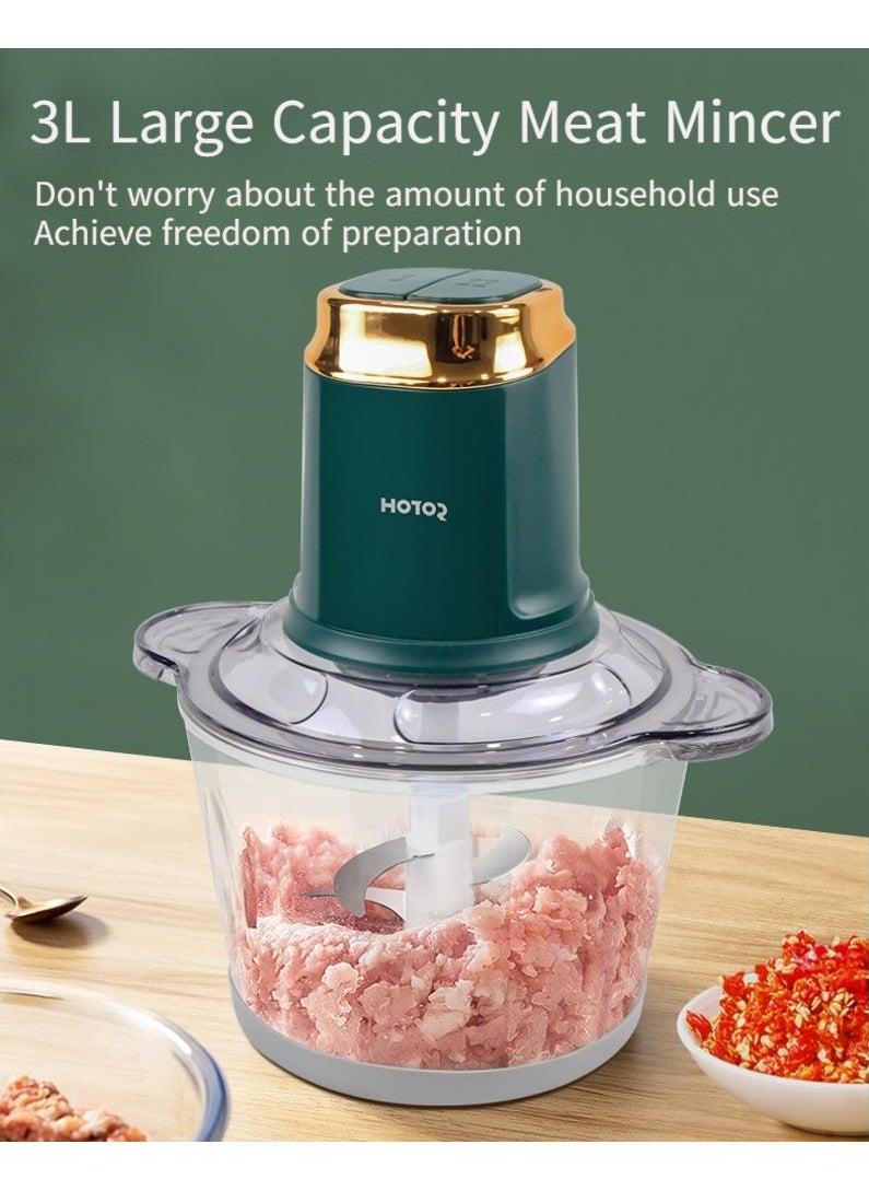 Food Processors 3L Electric Chopper Kitchen Blenders,Mini Blender Mixers Food Chopper Electric Grinder Mini Processors with Glass Bowl for Food,Meat,Vegetables,Fruits,Spice and Nuts with 2 Speed - pzsku/ZDC642873F7B687F62829Z/45/_/1730197849/490a3069-1ecf-42d3-b81e-2c50efd7d614