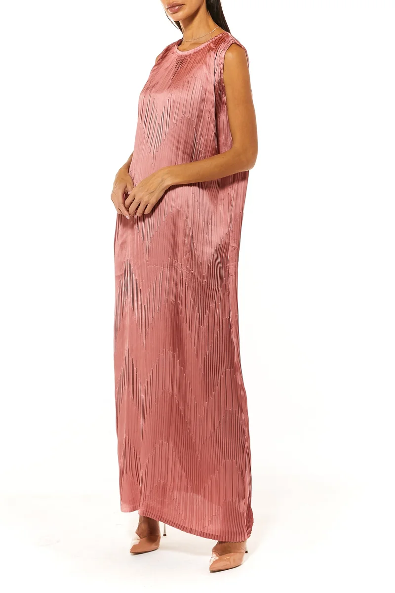 Moistreet  Crew Neck  Maxi Dress for Women | Best Price UAE